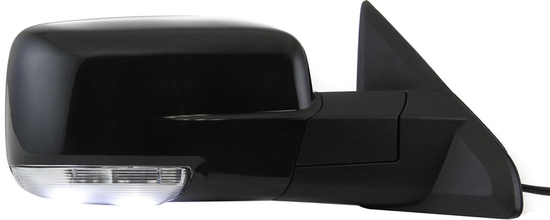 Driver and Passenger Side Non-Towing Mirrors, Power, Power Folding, Heated, Paintable, In-housing Signal Light, Without memory, With Puddle Light, Without Auto-Dimming | CH1321357