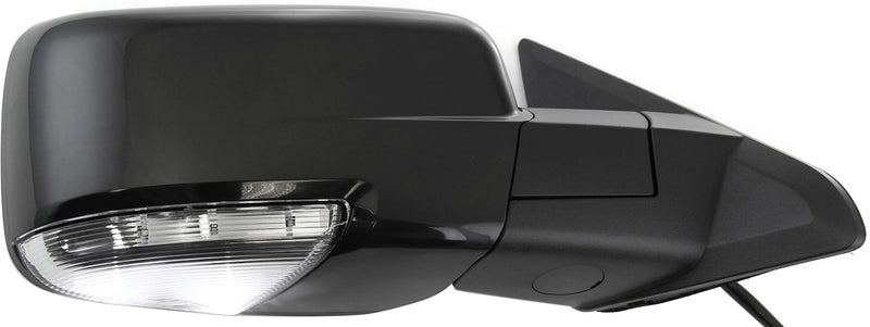 Driver and Passenger Side Non-Towing Mirrors, Power, Power Folding, Heated, Paintable, In-housing Signal Light, Without memory, With Puddle Light, Without Auto-Dimming | CH1321357