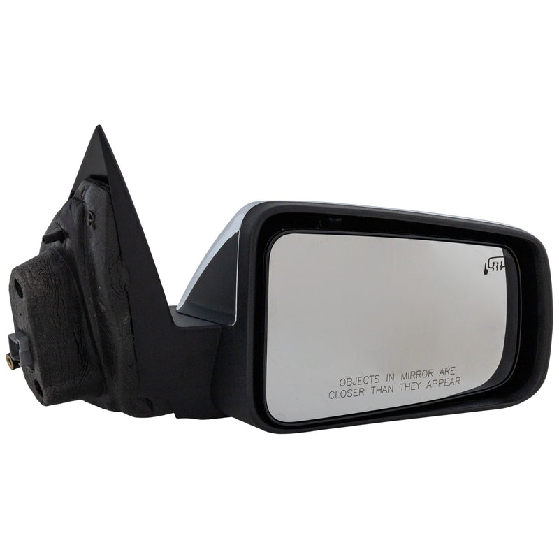 Passenger Side Mirror, Power, Non-Folding, Heated, Chrome, W/o Signal Light | FO1321319