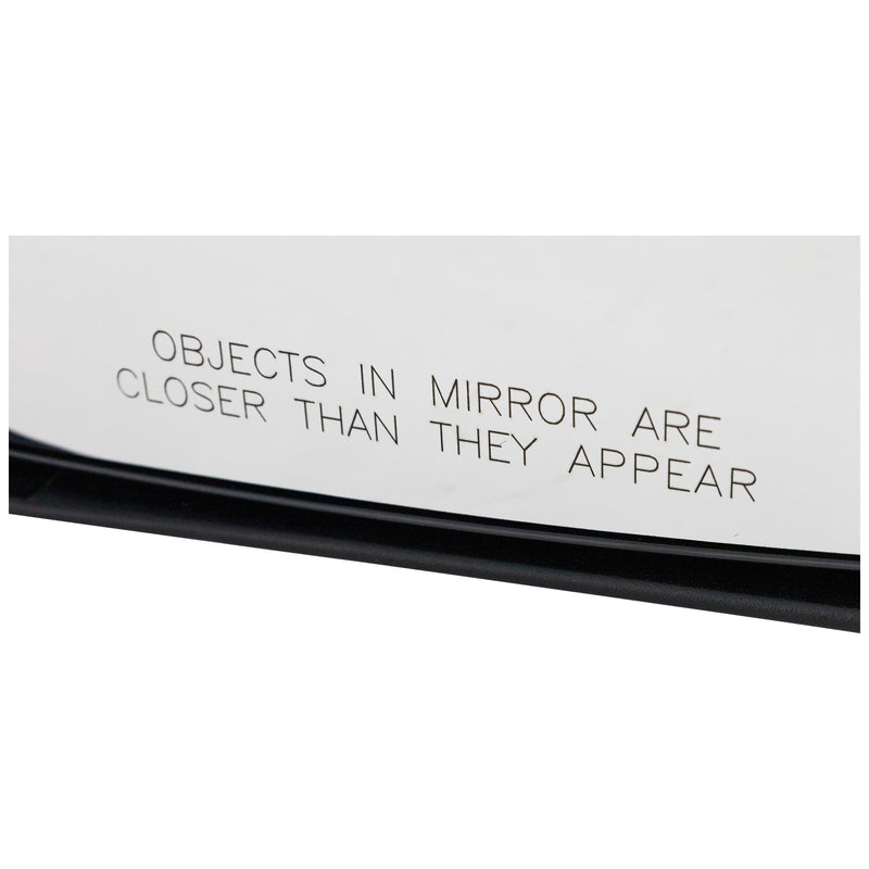 Passenger Side Mirror, Power, Non-Folding, Heated, Chrome, W/o Signal Light | FO1321319