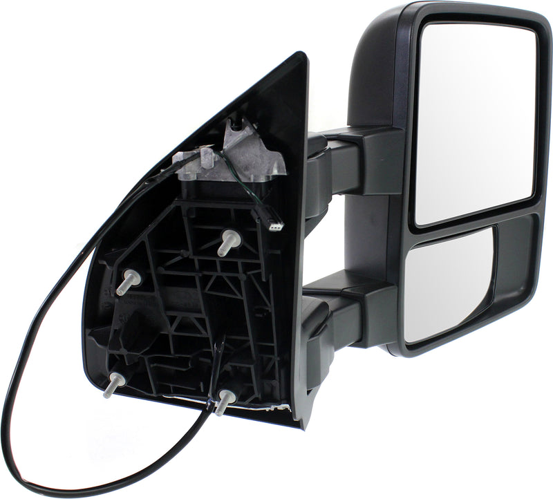 Passenger Side Towing Mirror, Manual Adjust, Manual Folding, Non-Heated, Textured Black | FO1321400