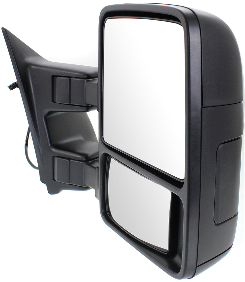 Passenger Side Towing Mirror, Manual Adjust, Manual Folding, Non-Heated, Textured Black | FO1321400