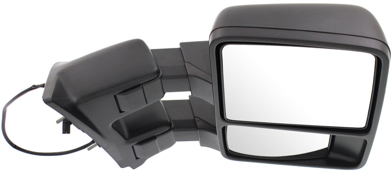 Passenger Side Towing Mirror, Manual Adjust, Manual Folding, Non-Heated, Textured Black | FO1321400