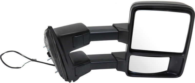 Passenger Side Towing Mirror, Manual Adjust, Manual Folding, Non-Heated, Textured Black | FO1321400