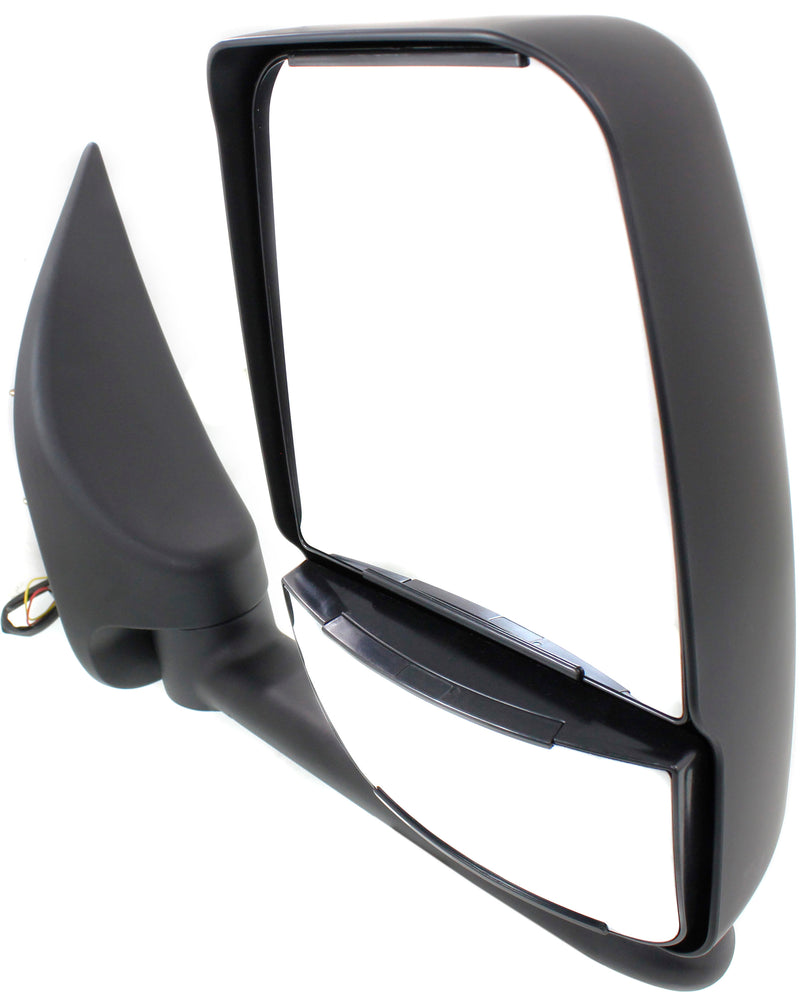 Driver Side Towing Mirror, Power, Manual Folding, Non-