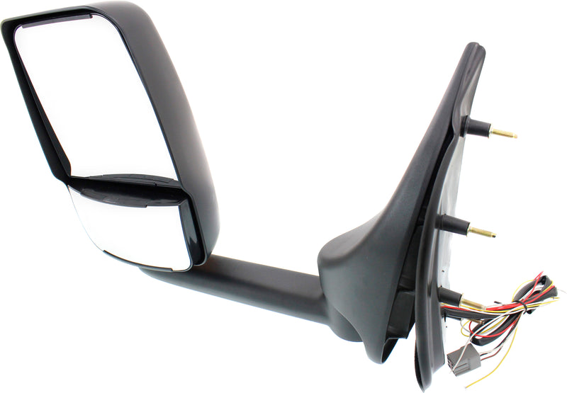 Passenger Side Towing Mirror, Power, Manual Folding, Non-Heated, Paintable, In-housing Signal Light, W/o memory, W/o Puddle Light, W/o Auto-Dimming, W/o Blind Spot Feature