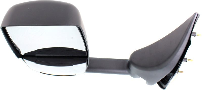 Passenger Side Towing Mirror, Power, Manual Folding, Non-Heated, Paintable, In-housing Signal Light, W/o memory, W/o Puddle Light, W/o Auto-Dimming, W/o Blind Spot Feature