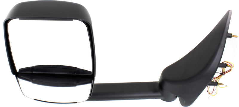 Driver Side Towing Mirror, Manual Adjust, Manual Folding, Non-