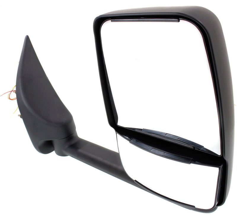 Passenger Side Towing Mirror, Manual Adjust, Manual Folding, Non-