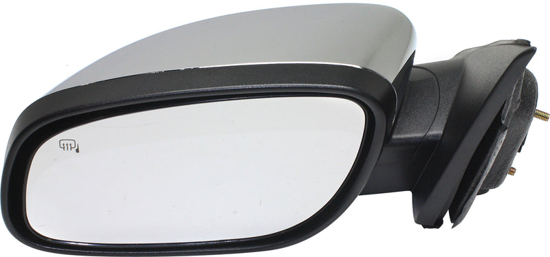 Driver Side Mirror, Power, Manual Folding, Heated, Chrome, With memory, With Puddle Light, Without Auto-Dimming, Without Blind Spot Feature | FO1320429