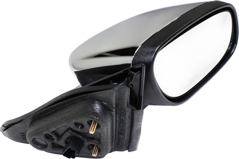 Passenger Side Mirror, Power, Manual Folding, Heated, Chrome, With memory, With Puddle Light, Without Auto-Dimming, Without Blind Spot Feature | FO1321429