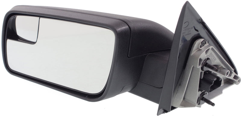 Driver Side Mirror, Power, Manual Folding, Non-Heated, Textured Black | FO1320443