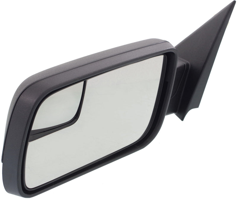 Driver Side Mirror, Power, Manual Folding, Non-Heated, Textured Black | FO1320443