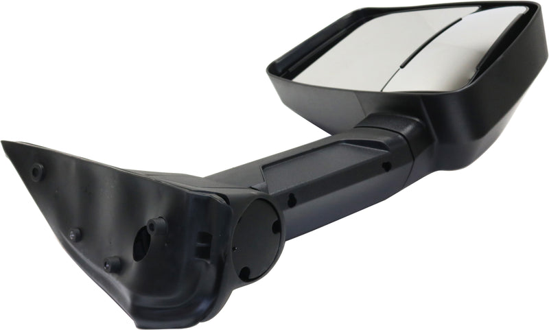 Passenger Side Towing Mirror, Manual Adjust, Manual Folding,