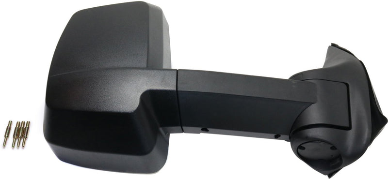 Passenger Side Towing Mirror, Manual Adjust, Manual Folding,