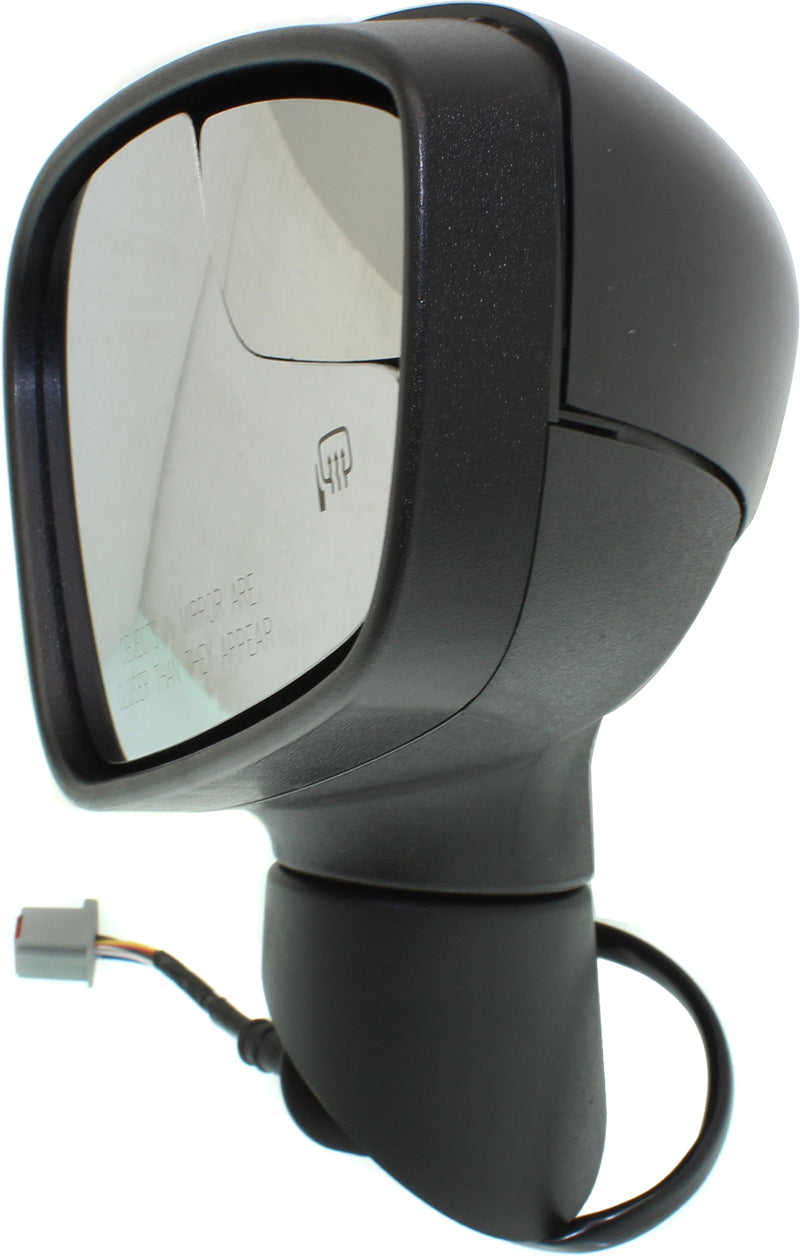 Passenger Side Mirror, Power, Manual Folding, Heated, Paintable, W/o Signal Light, W/o memory, W/o Puddle Light, W/o Auto-Dimming, With Blind Spot Glass | FO1321459