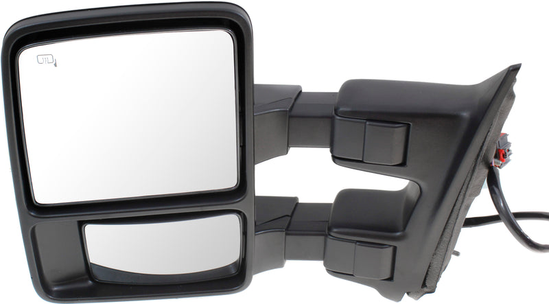Driver Side Towing Mirror, Power, Power Folding, Heated, With 1 Chrome and 1 Cap, In-housing Signal Light, W/o memory, W/o Puddle Light and Auto-Dimming, With Blind Spot Glass | FO1320491,FO1320495