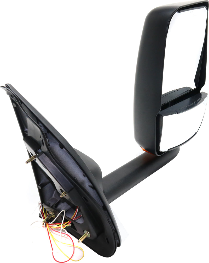 Passenger Side Towing Mirror, Manual Adjust, Manual Folding, Non-Heated,