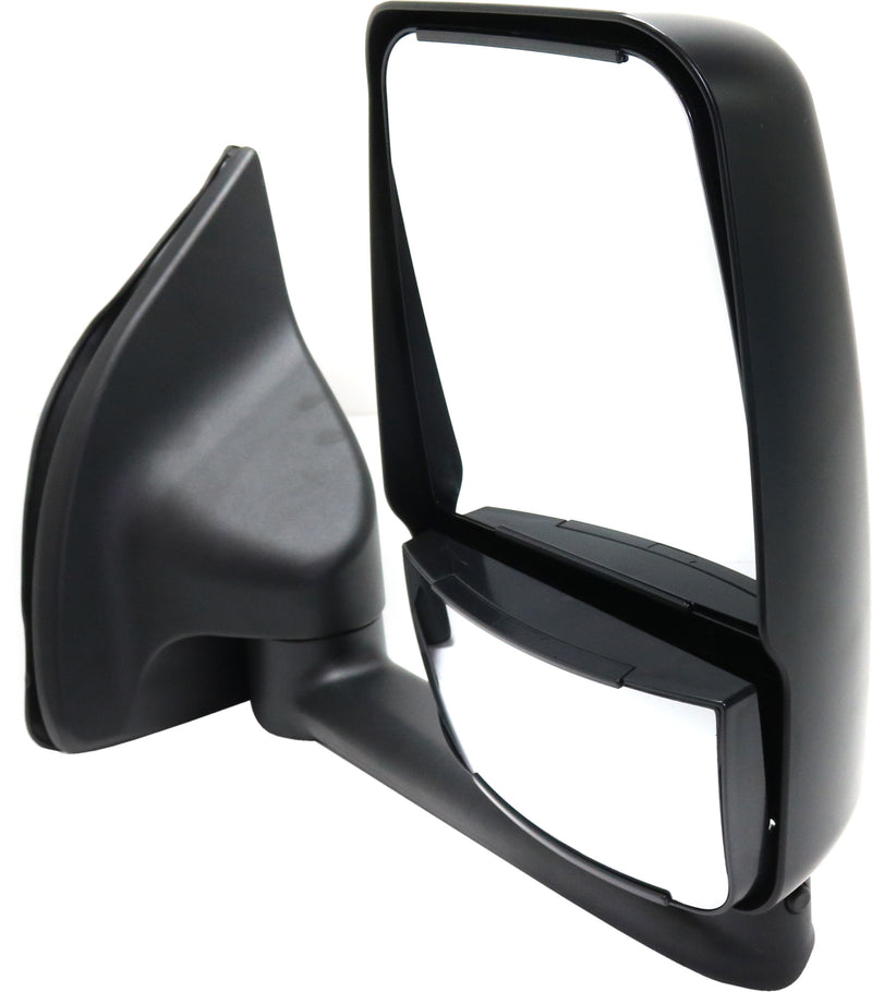 Passenger Side Towing Mirror, Manual Adjust, Manual Folding, Non-Heated,