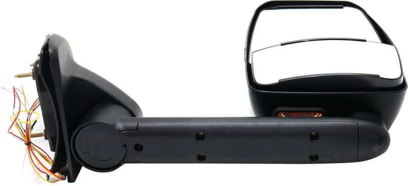 Passenger Side Towing Mirror, Manual Adjust, Manual Folding, Non-Heated,