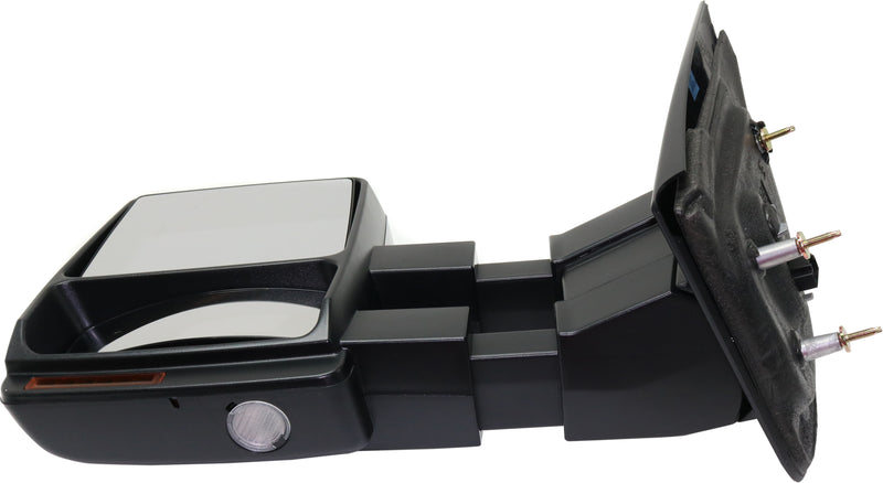 Driver Side Towing Mirror, Power, Manual Folding, Heated, , In-housing Signal Light, W/o memory, With Puddle Light, W/o Auto-Dimming, W/o Blind Spot Feature | FO1320387