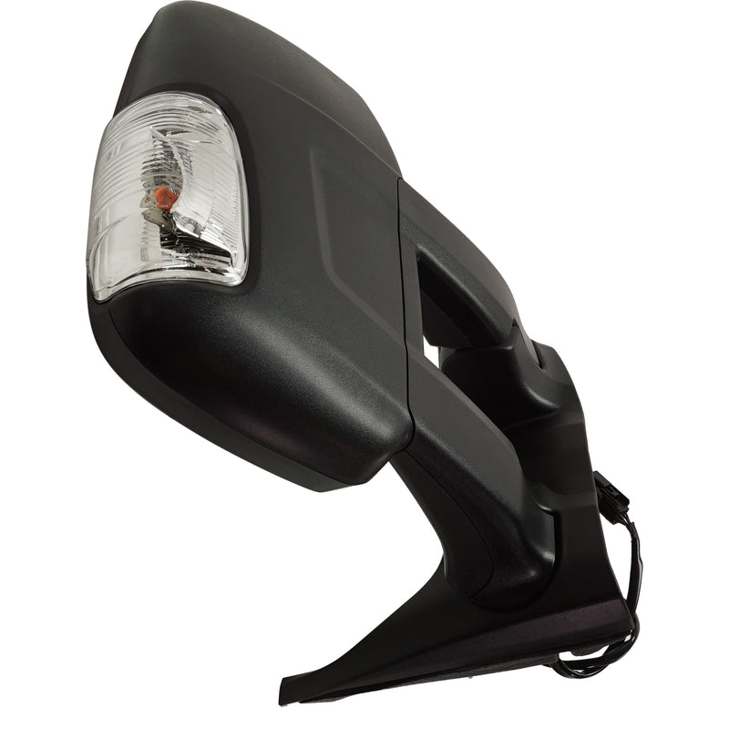 Passenger Side Towing Mirror, Power, Manual Folding, Heated, Textured Black, | FO1321630