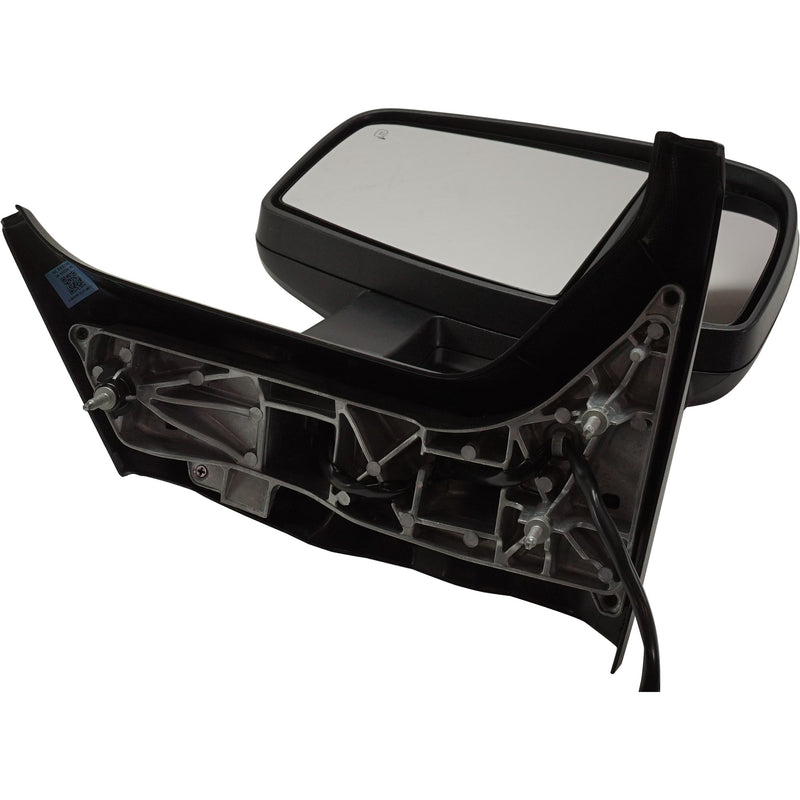 Passenger Side Towing Mirror, Power, Manual Folding, Heated, Textured Black, | FO1321630