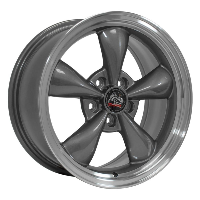 Wheel 17in Replica FR01 fits Ford Mustang Bullitt 17x9 Gunmetal