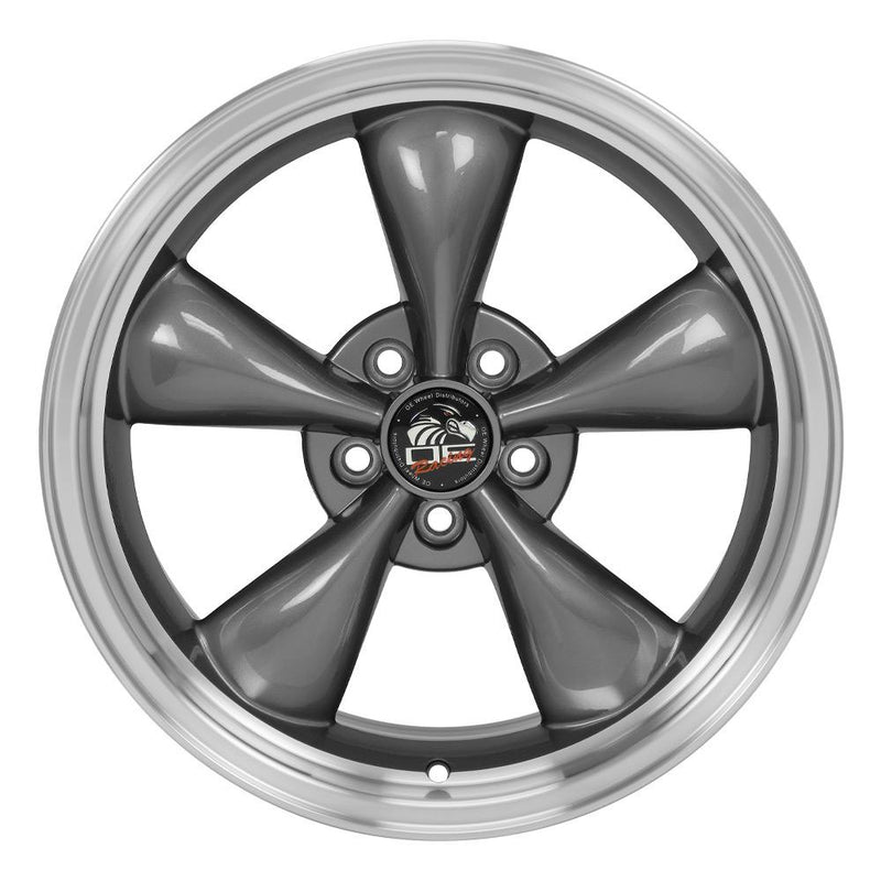 Wheel 18in Replica FR01 fits Ford Mustang Bullitt 18x9 Gunmetal