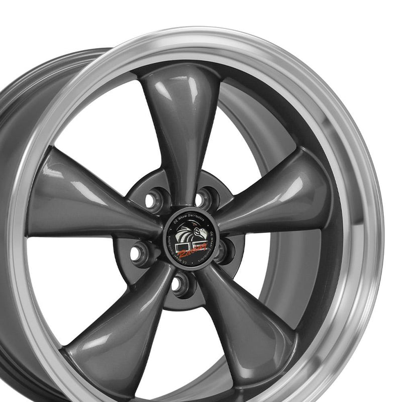 Wheel 18in Replica FR01 fits Ford Mustang Bullitt 18x9 Gunmetal