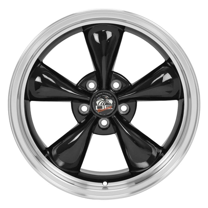 Wheel 18in Replica FR01 fits Ford Mustang Bullitt 18x9 Black