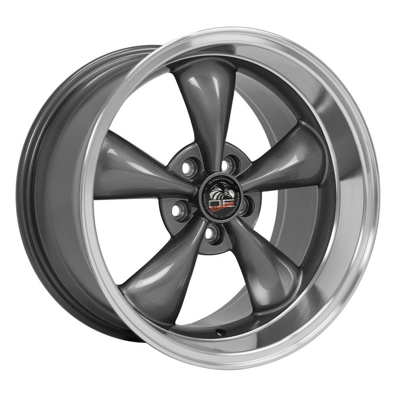 Wheel 18in Replica FR01 fits Ford Mustang Bullitt 18x10 Gunmetal