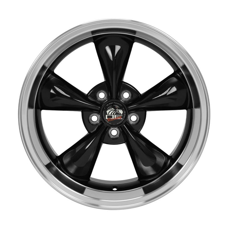 Wheel 18in Replica FR01 fits Ford Mustang Bullitt 18x10 Black