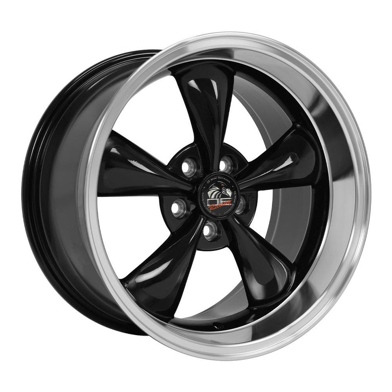 Wheel 18in Replica FR01 fits Ford Mustang Bullitt 18x10 Black
