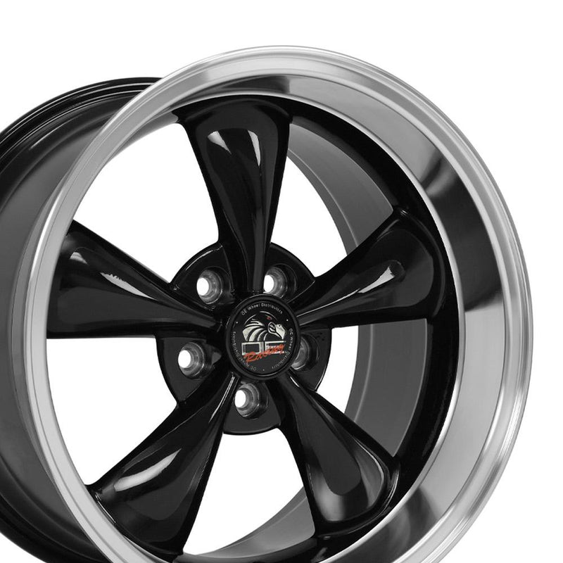 Wheel 18in Replica FR01 fits Ford Mustang Bullitt 18x10 Black