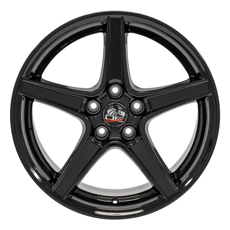 Wheel 18in Replica FR06B fits Ford Mustang Saleen 18x9 Black
