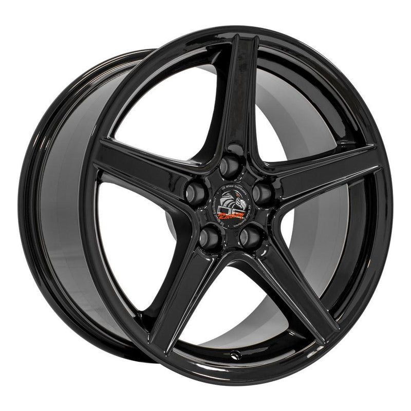 Wheel 18in Replica FR06B fits Ford Mustang Saleen 18x9 Black