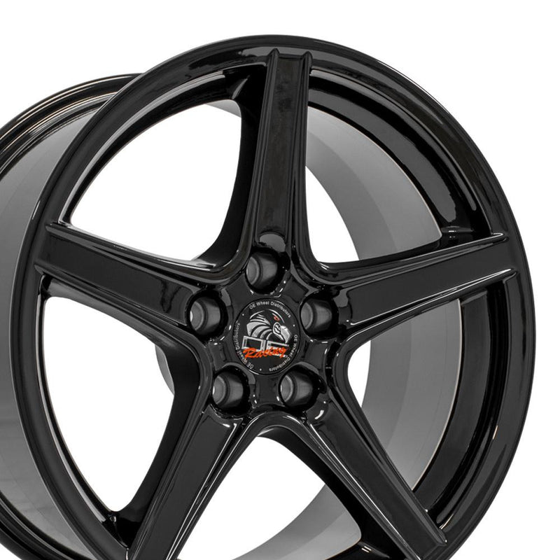 Wheel 18in Replica FR06B fits Ford Mustang Saleen 18x9 Black