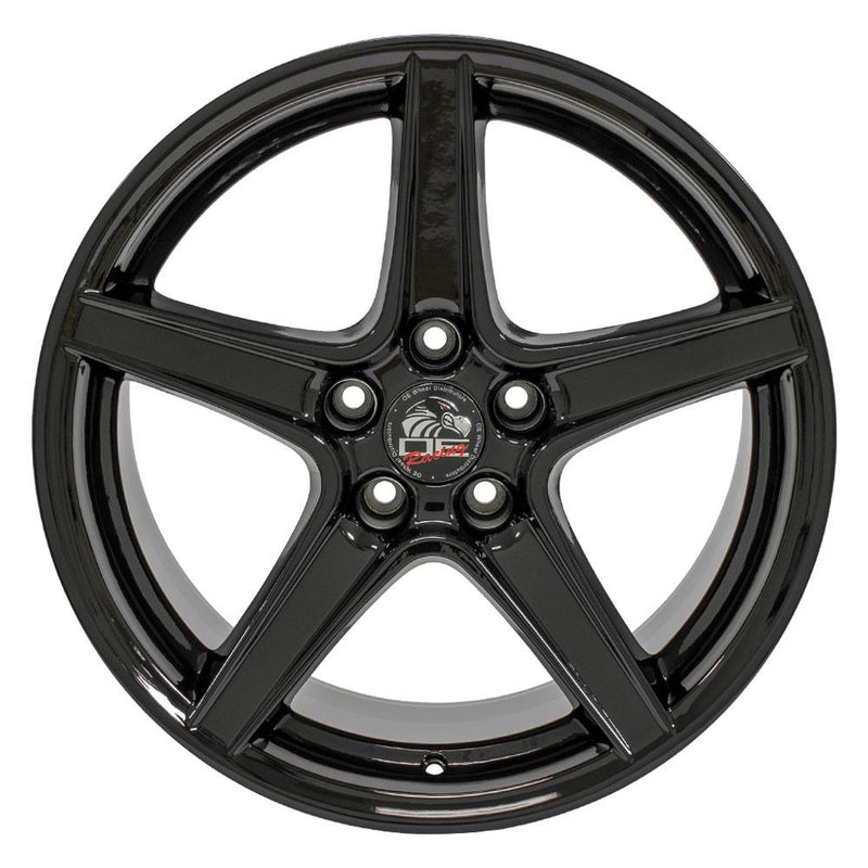 Wheel 18in Replica FR06B fits Ford Mustang Saleen 18x10 Black