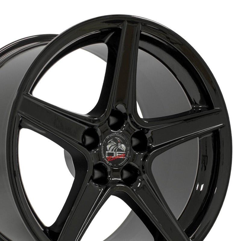 Wheel 18in Replica FR06B fits Ford Mustang Saleen 18x10 Black