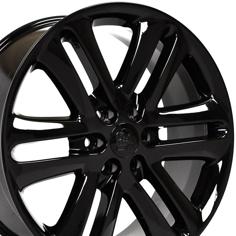 Wheel 22in Replica FR76 fits Ford F150 22x9 Gloss Black