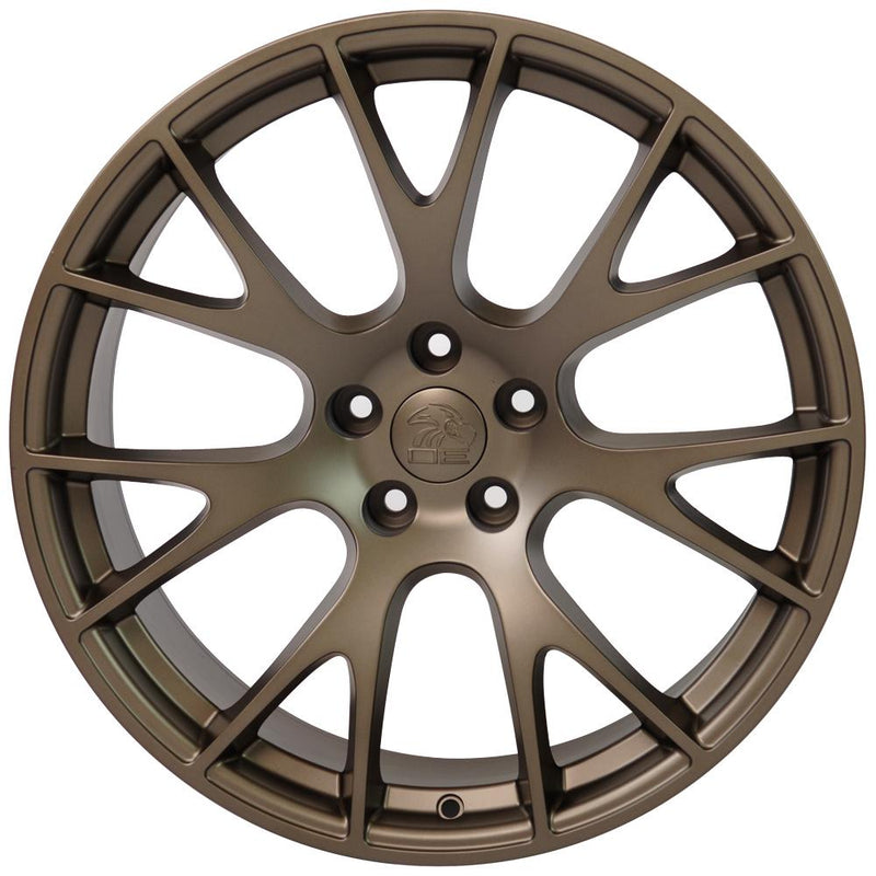 Wheel 22in Replica DG69 fits Dodge RAM Hellcat 22x10 Bronze