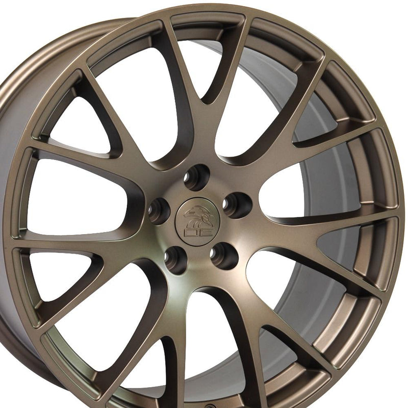 Wheel 22in Replica DG69 fits Dodge RAM Hellcat 22x10 Bronze