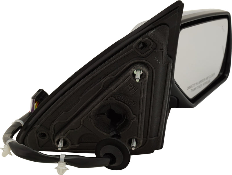 Passenger Side Mirror, Power, Heated, Power Folding, Chrome,