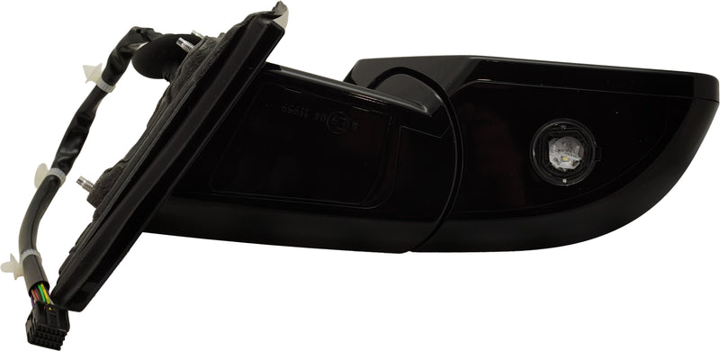 Passenger Side Mirror, Power, Heated, Power Folding, Chrome,