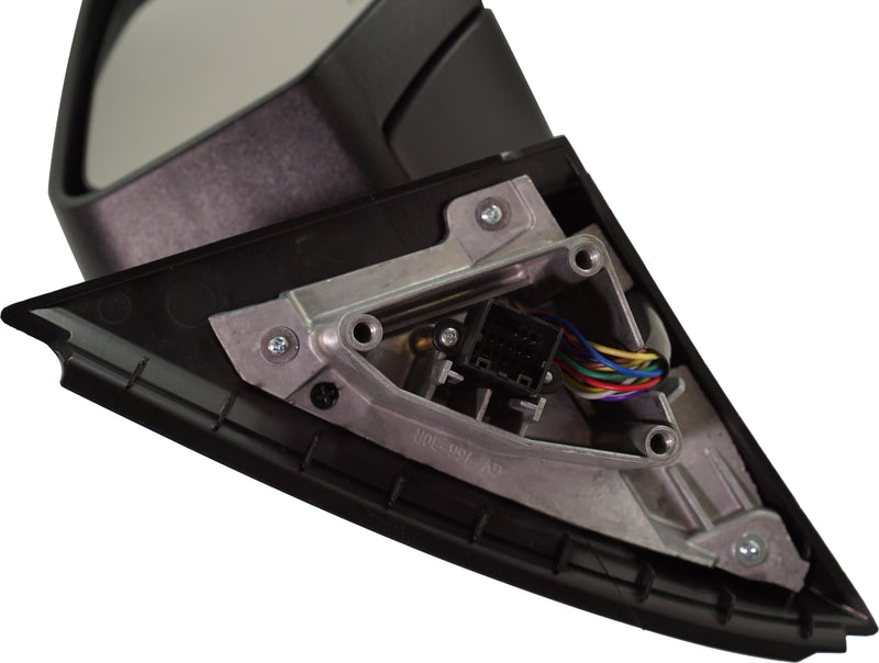 Passenger Side Mirror, Power, Manual Folding, Heated, Chrome, In-housing Signal Light, With memory, With Puddle Light, W/o Auto-Dimming, With Blind Spot Light in Housing | GM1321641