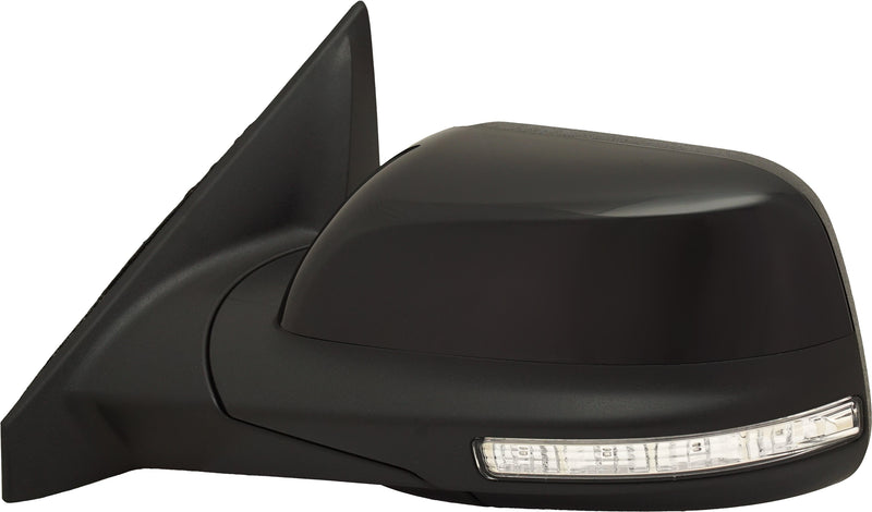 Driver Side Mirror, Power, Manual Folding, Heated, , In-housing Signal Light, With memory, With Puddle Light, W/o Auto-Dimming, With Blind Spot Detection in Glass