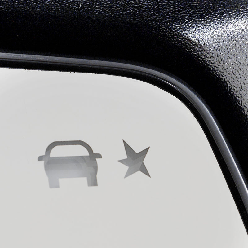 Passenger Side Mirror, Power, Manual Folding, Non-Heated, , In-glass Signal Light, W/o memory, W/o Puddle Light, W/o Auto-Dimming, With Blind Spot Detection in Glass