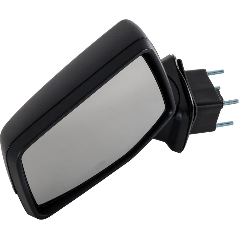 Driver Side Mirror, Non-Towing, Power, Manual Folding, Heated, Textured Black, W/o Signal Light | GM1320649