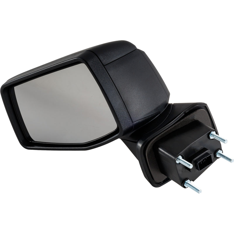 Driver Side Mirror, Non-Towing, Power, Manual Folding, Heated, Textured Black, W/o Signal Light | GM1320649